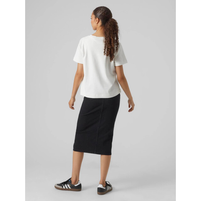 Vero Moda awnaima ss o-neck t-shirt noos 10294544 snow white 06011.112.0136 large