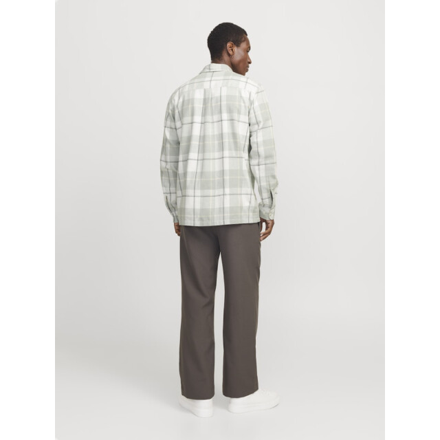 Jack & Jones jprccraymond spring check overshirt 12274956 gray 05633.245.0001 large