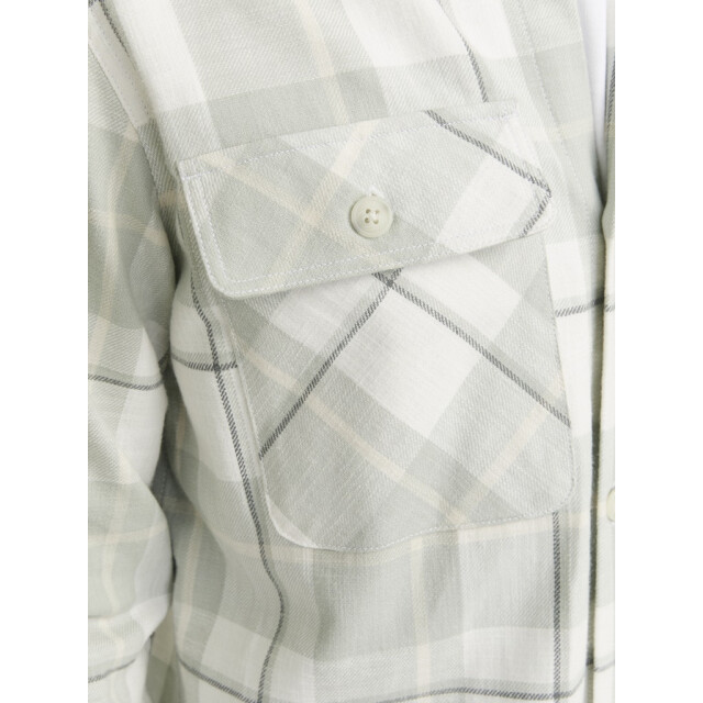 Jack & Jones jprccraymond spring check overshirt 12274956 gray 05633.245.0001 large