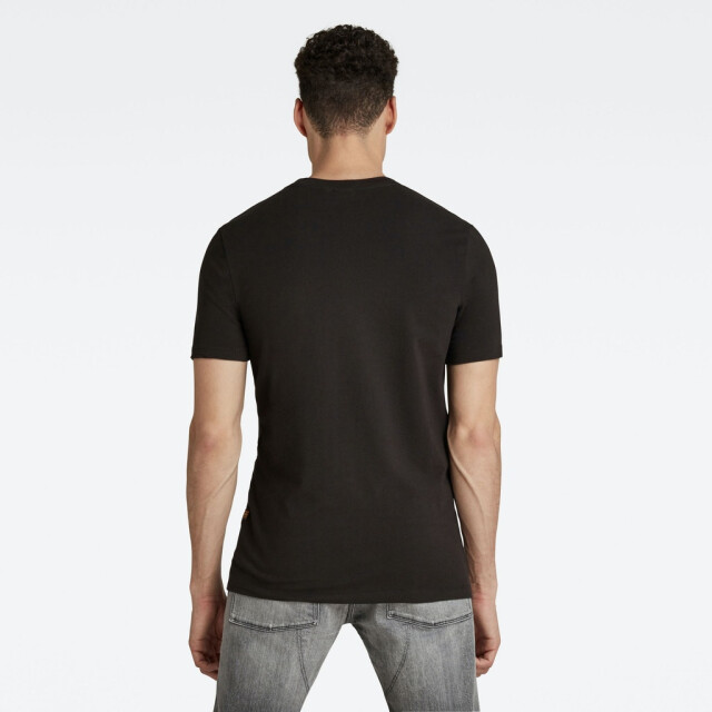 G-Star slim base r t s/s d19070-c723 6484 dk black 05011.990.0042 large