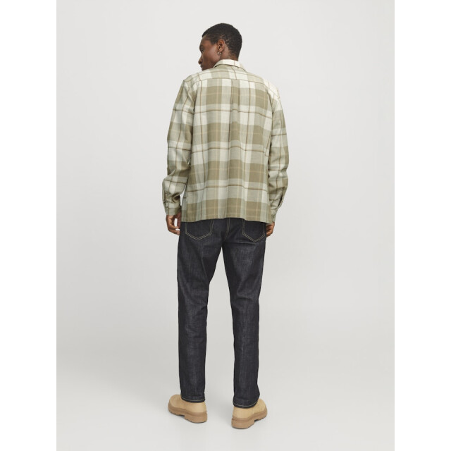 Jack & Jones jprccraymond spring check overshirt 12274956 white pepper 05633.100.0003 large