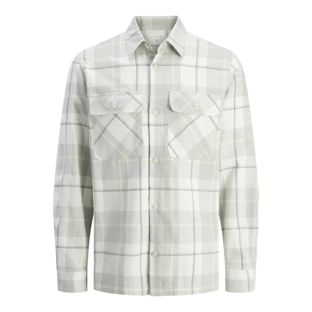 Jack & Jones jprccraymond spring check overshirt 12274956 gray 05633.245.0001 large
