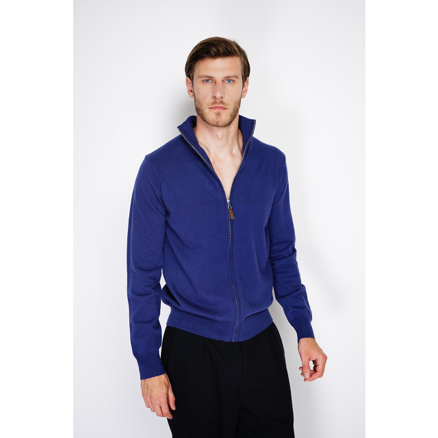 William de Faye Vest night blue WFM146_Night blue large