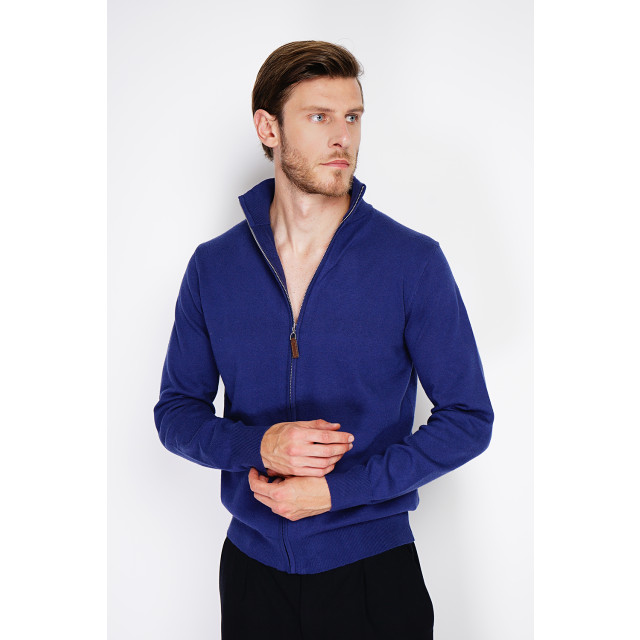 William de Faye Vest night blue WFM146_Night blue large