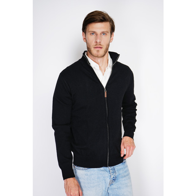 William de Faye Vest black WFM146_Black large