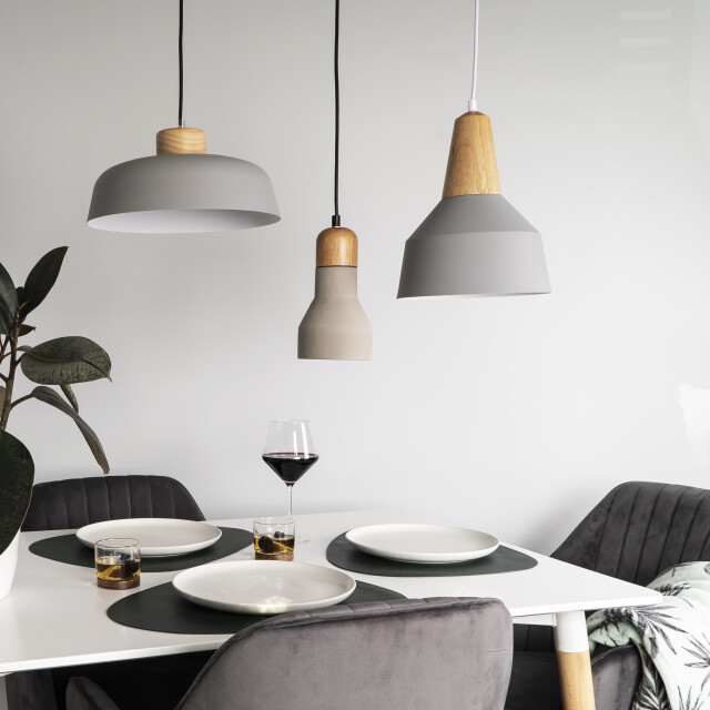 QUVIO Hanglamp quv5055l-grey 1395180 large