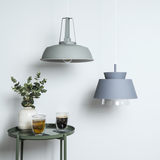 QUVIO Hanglamp rond quv5080l-grey 1395249 large