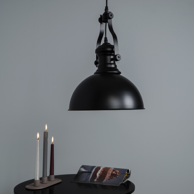 QUVIO Hanglamp rond quv5077l-black 1395239 large