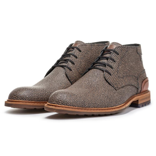 Floris van Bommel SFM-50141 Veterschoenen Bruin SFM-50141 large