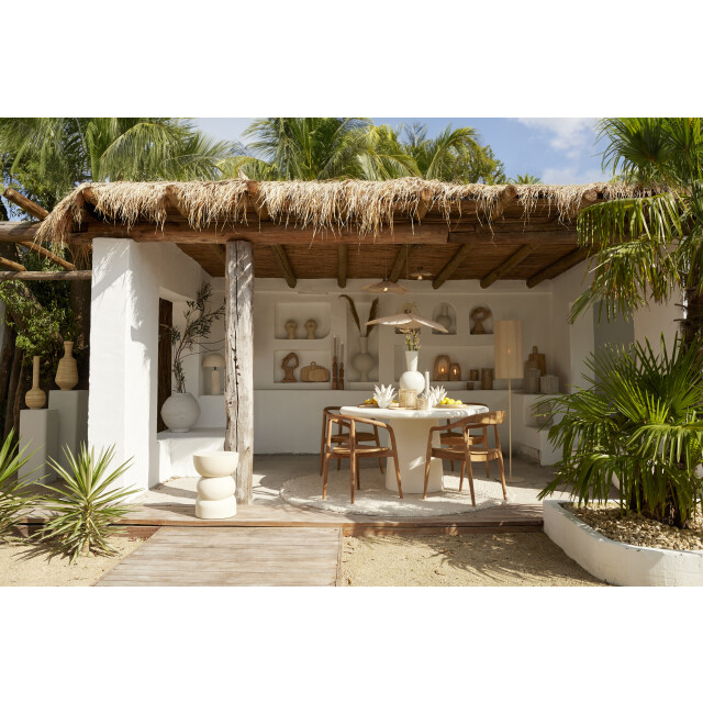 Light & Living vloerlamp fringe Ø30x165cm - 2883695 large