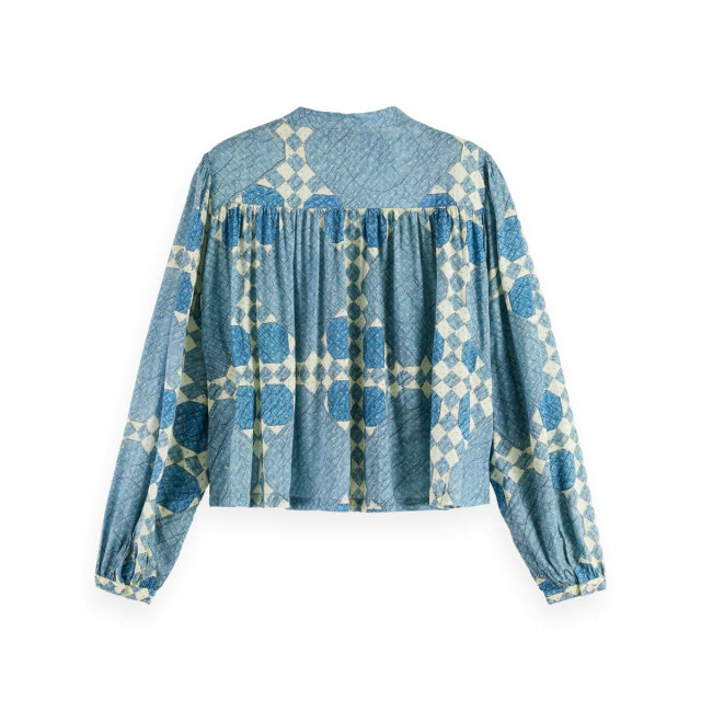 Scotch & Soda Blouse lange mouw 180402 Scotch & Soda Blouse lange mouw 180402 large