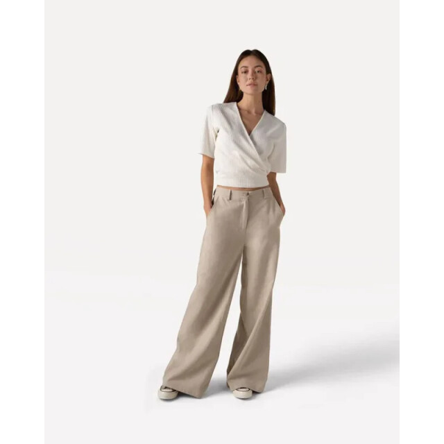Another Label Florine pants beige - Florine pants beige - Another Label large