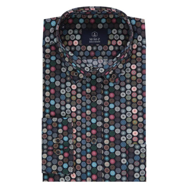 Marco Manzini 24307je18 jerome shirt bd printed poplin MMZ24307JE18 large