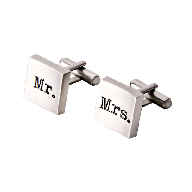 Profuomo Manchetknoop cufflink mr mrs pp2ma0003a/d 136714 large
