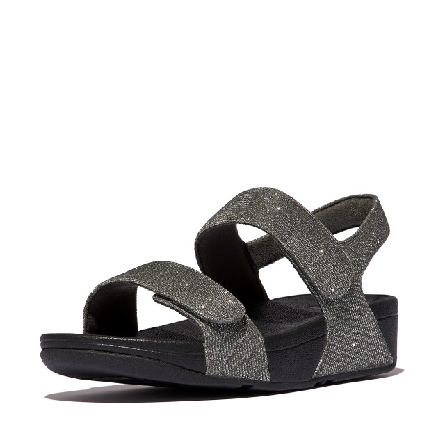 FitFlop Lulu adjustable shimmerlux back-strap sandals GA2 large