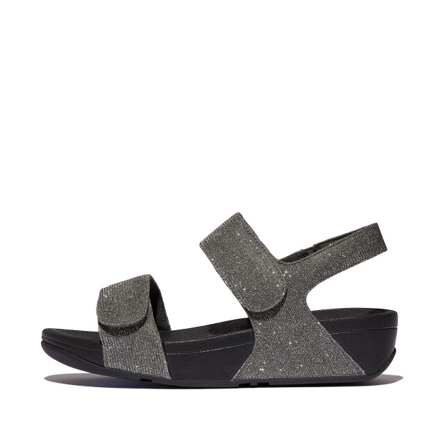 FitFlop Lulu adjustable shimmerlux back-strap sandals GA2 large