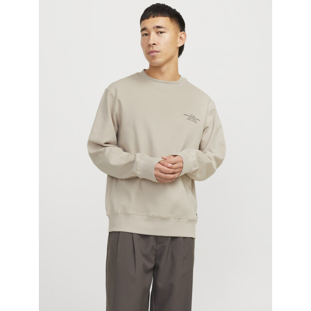 Jack & Jones Jprblachad branding sweat crew neck zand 5209.04.0003 large