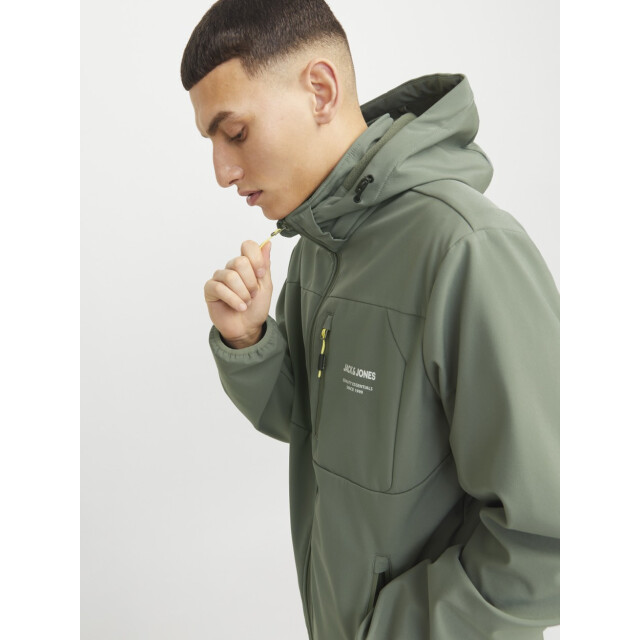 Jack & Jones Jjtheo softshell jacket olijf 5510.22.0002 large