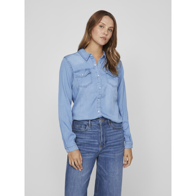 Vila 14033008 vibista denim shirt-noos 14033008 large