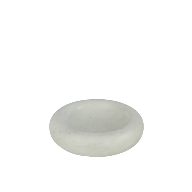 J-Line kom rond laag marmer small 25x25x6cm 3009418 large