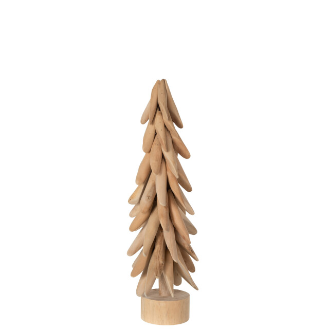 J-Line D- boom op voet takken hout medium 16x16x50cm 3000558 large