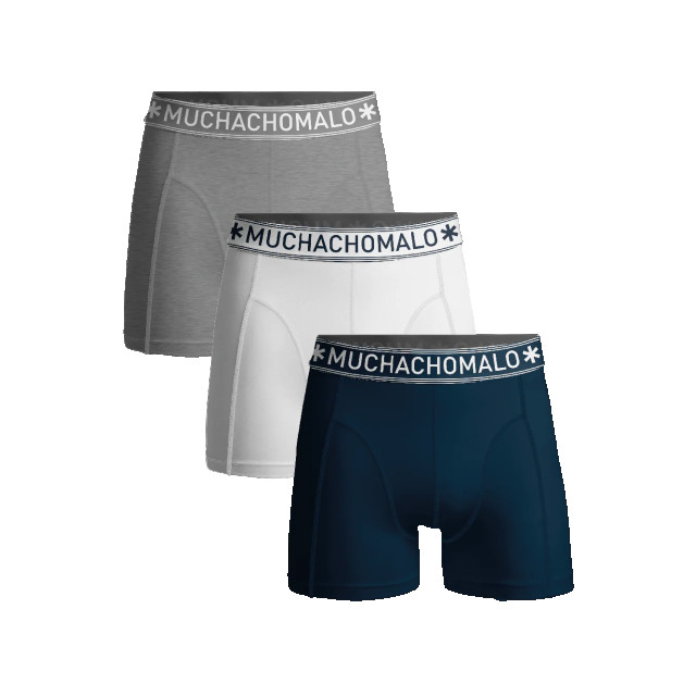 Muchachomalo Heren 3-pack boxershorts U-SOLID1010-1095 large