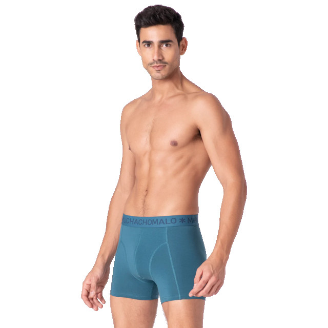 Muchachomalo Heren 2-pack boxershorts U-SOLID1010-1078 large