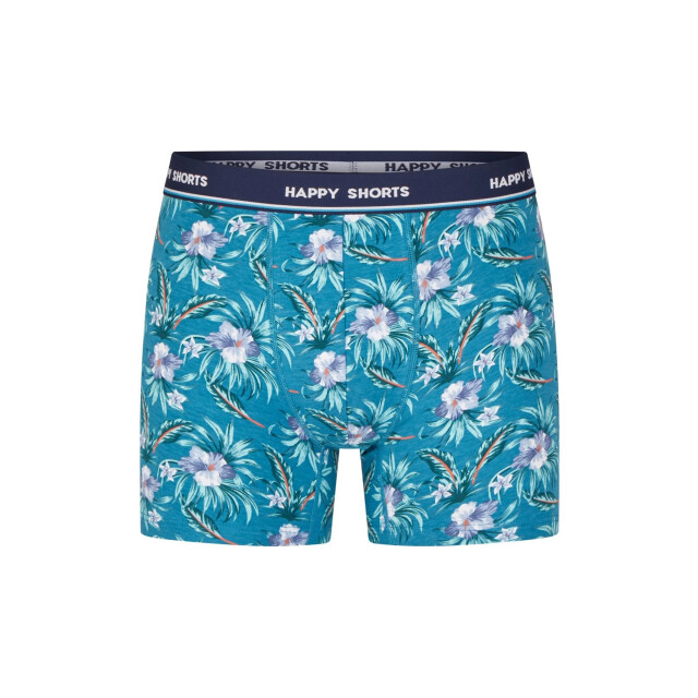 Happy Shorts Heren boxershorts trunks 3-pack blauw/groen/oranje HS-J-1118 large