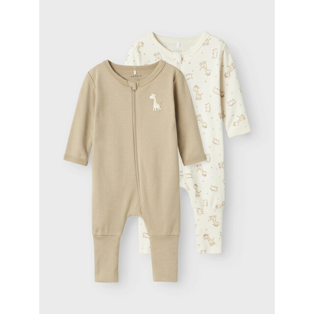 Name It Baby pyjama nbnnightsuit giraffe zip 2-pack 13241732 large