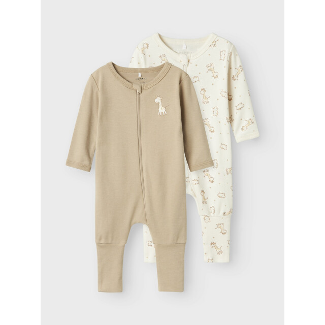 Name It Baby pyjama nbnnightsuit giraffe zip 2-pack 13241732 large