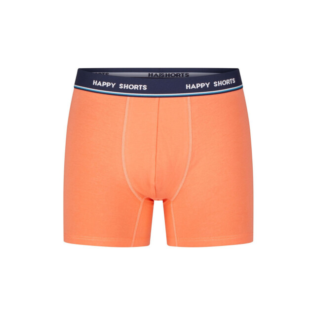 Happy Shorts Heren boxershorts trunks 3-pack blauw/groen/oranje HS-J-1118 large