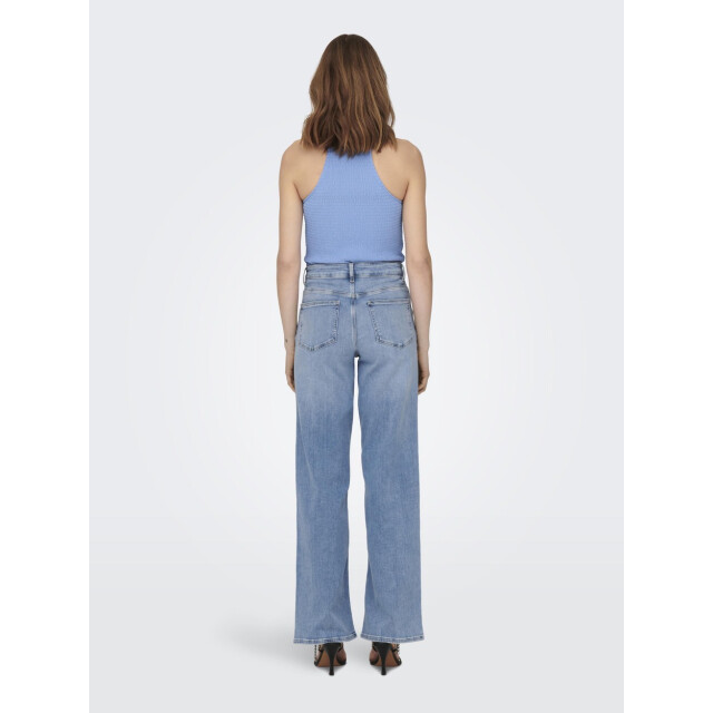 Only Onlmadison blush hw wide dnm cro371 blue denim 4106.35.0033 large