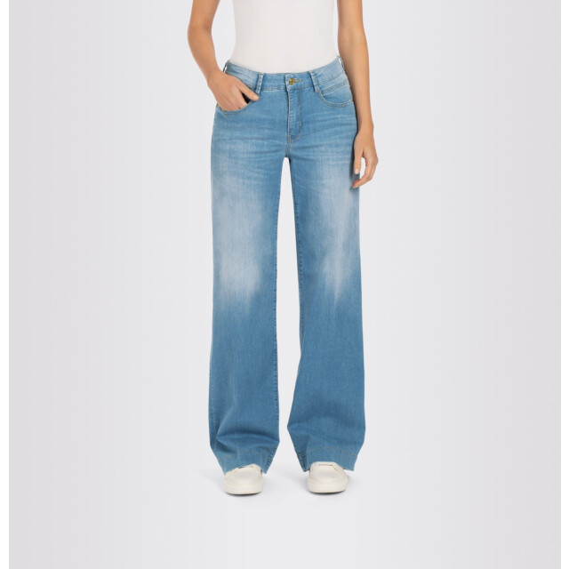 MAC Rich palazzo blue denim 4103.35.0122 large