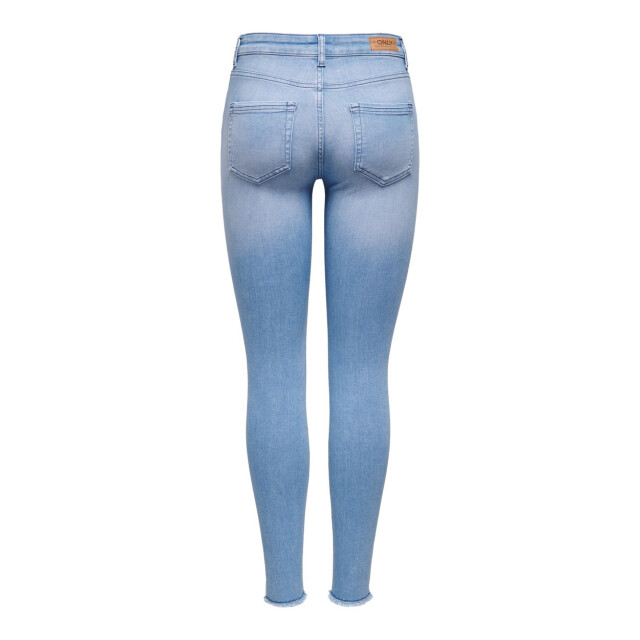 Only Onlblush life mid sk ak raw rea4347 blue denim 4101.35.0559 large