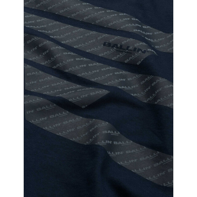 Ballin Amsterdam T-shirt print navy 24019105 large