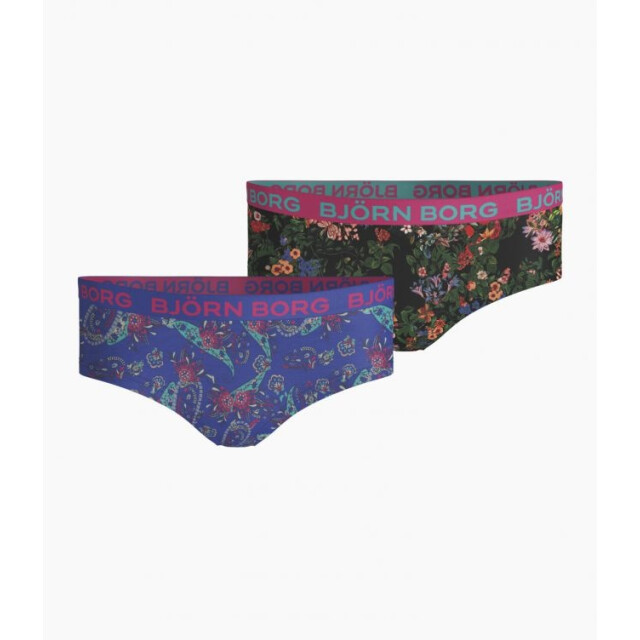 Björn Borg Björn borg meisjes hipster 2-pack – paisley & mystic flower 1841-1201-70261 large