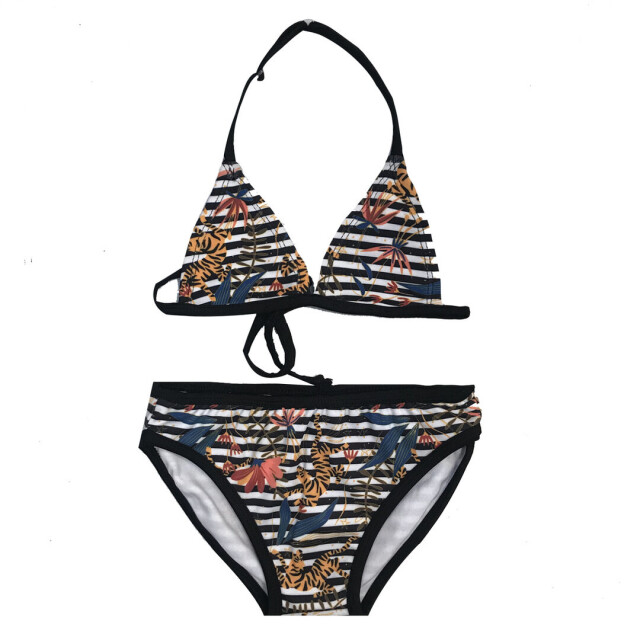 Little Miss Juliette Bikini stripes 62-1236 BLK large