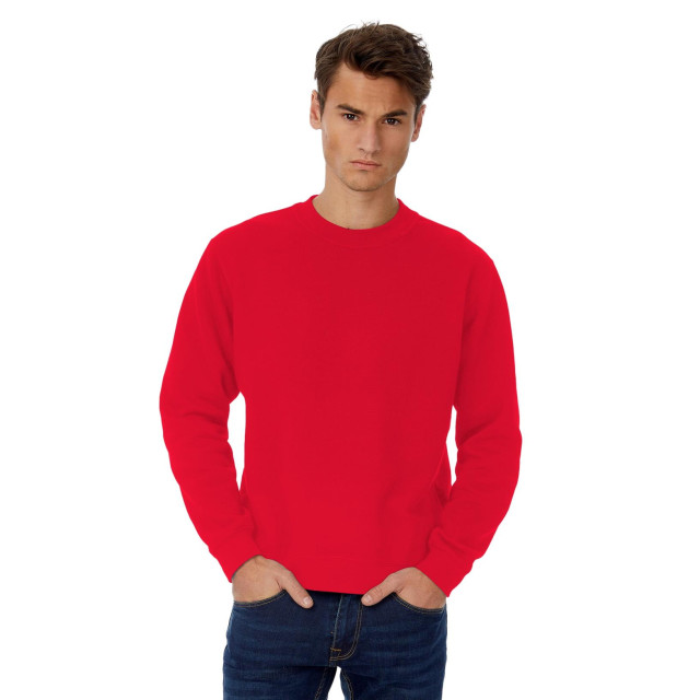 B and C Heren in sweatshirt UTFK146_red large