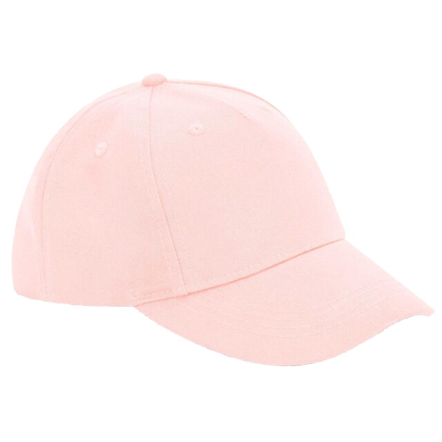 Beechfield 5 panelen biologisch katoenen baseball cap UTFK1504_powderpink large