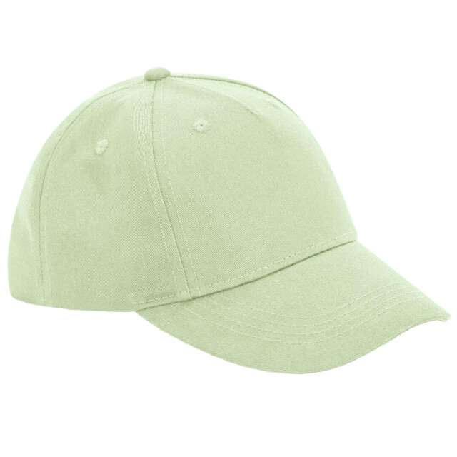 Beechfield 5 panelen biologisch katoenen baseball cap UTFK1504_pistachio large