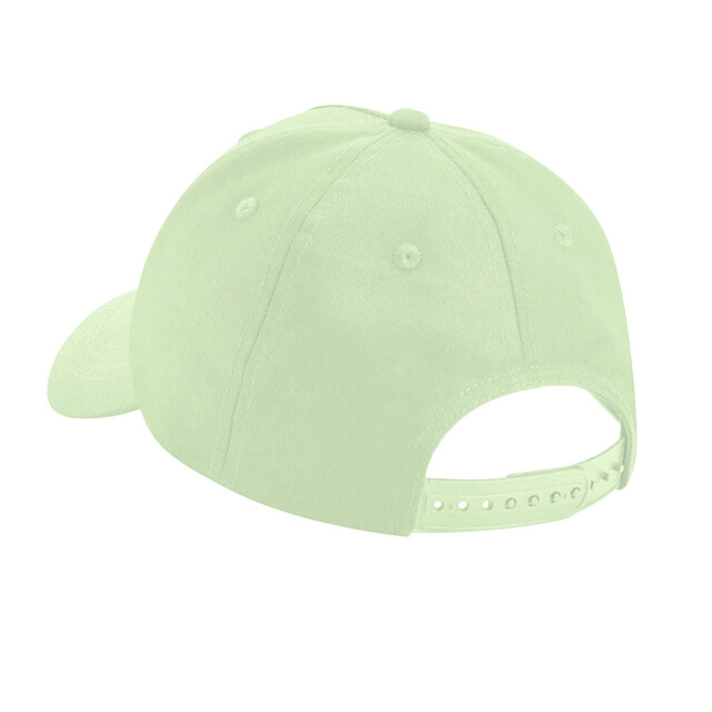 Beechfield 5 panelen biologisch katoenen baseball cap UTFK1504_pistachio large