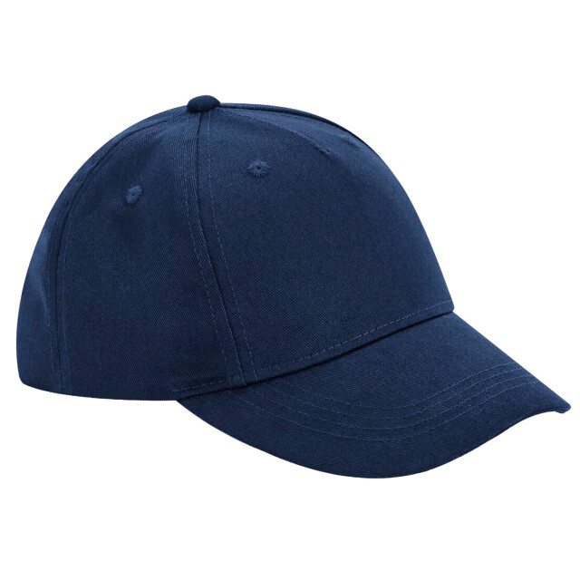 Beechfield 5 panelen biologisch katoenen baseball cap UTFK1504_navyblue large
