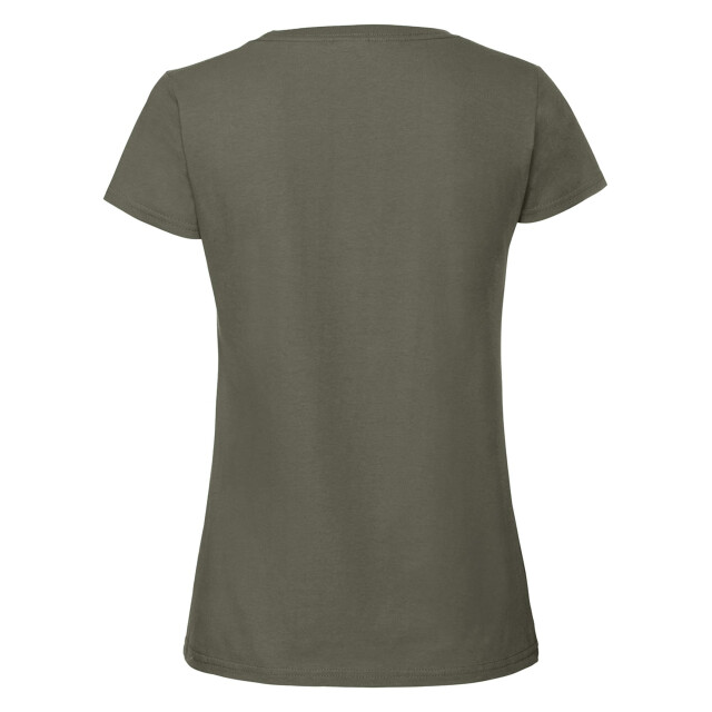 Fruit of the Loom Dames ringspun premium t-shirt UTFK1409_deepgreen large