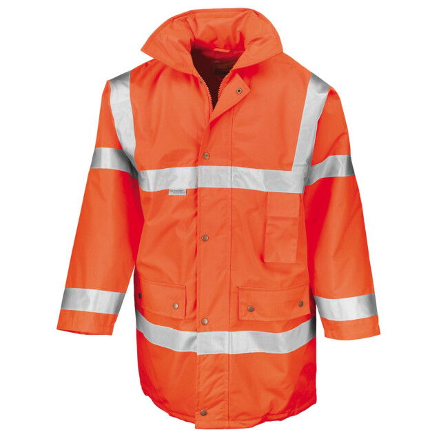 Result Heren motorway hi-vis jas UTFK1426_orange large