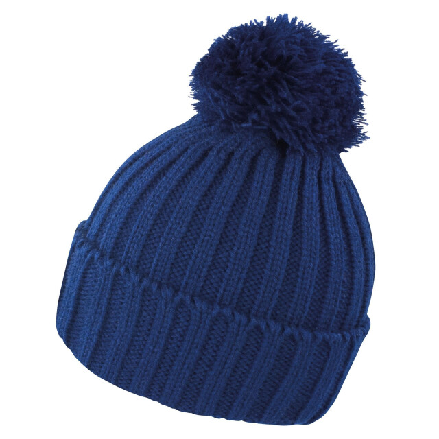 Result Gebreide uniseks volwassen hdi quest muts UTFK1438_navyblue large