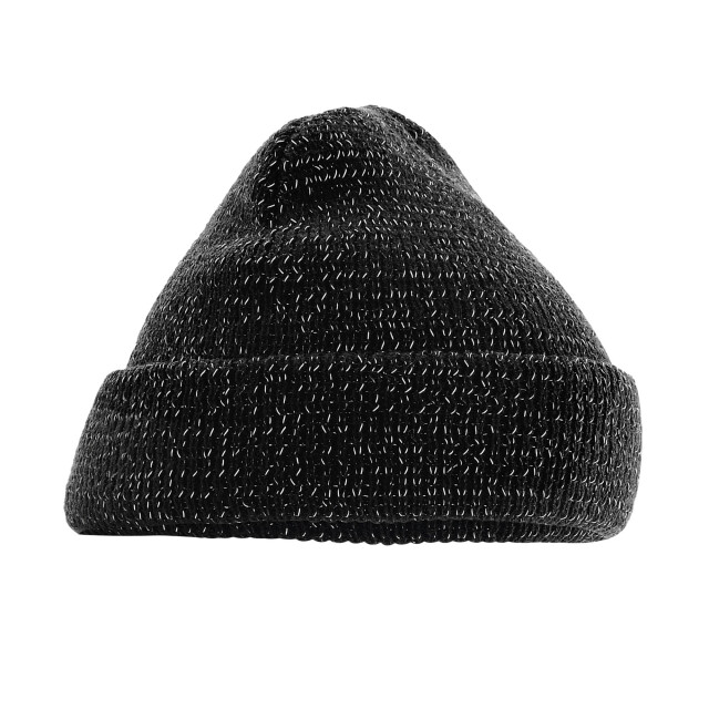 Beechfield Reflecterende muts voor volwassenen UTFK1433_black large
