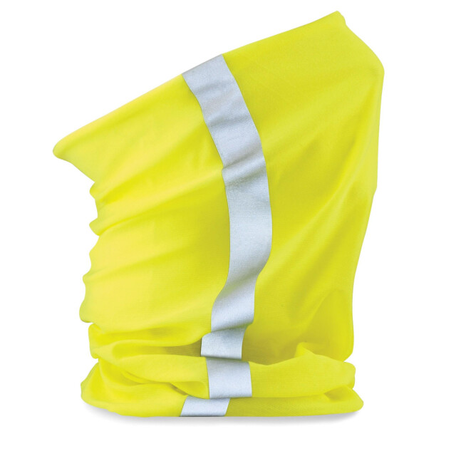 Beechfield Uniseks morf hi-vis nekwarmer voor volwassenen UTFK1450_fluorescentyellow large