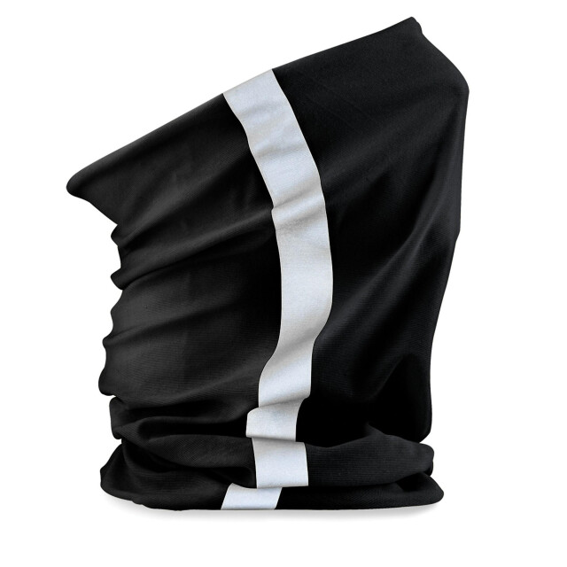 Beechfield Uniseks morf hi-vis nekwarmer voor volwassenen UTFK1450_black large