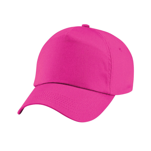 Beechfield Cap met 5 panelen voor kinderen UTFK1379_fuchsia large