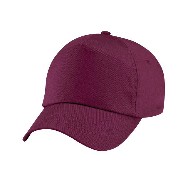 Beechfield Cap met 5 panelen voor kinderen UTFK1379_burgundy large
